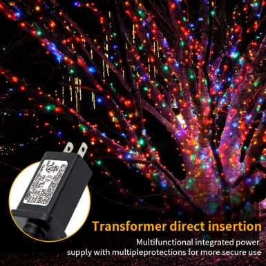 LED圣诞灯 - HCP152-153 墨绿线灯珠灯串